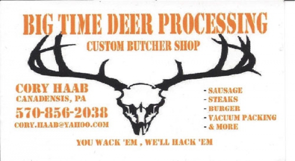 Big Time Deer Processing