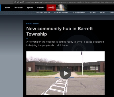 WNEP: New community hub in Barrett Township