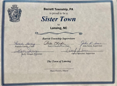 Sister Town: Lansing, NC