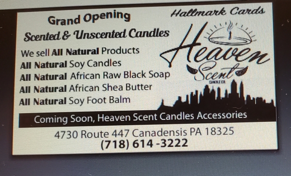 Heaven Scent Candle &amp; Accessories
