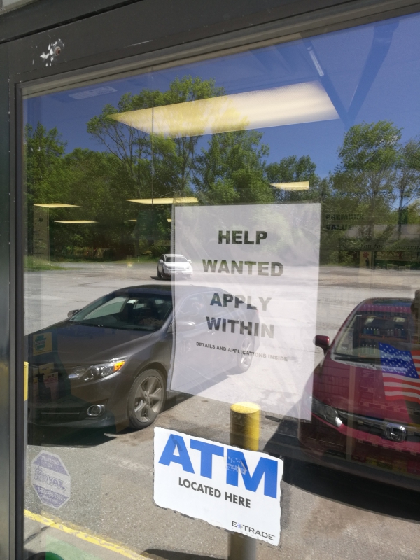 Help Wanted: Cashier (Starner&#039;s Quik Shoppes)