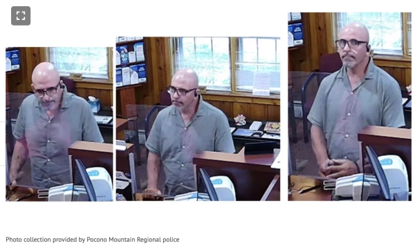 Do you recognize this man? Police say he tried to fraudulently withdraw $5K from First Keystone bank