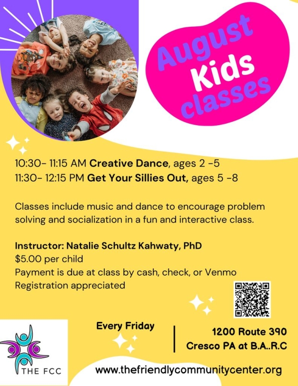 August Kids Classes